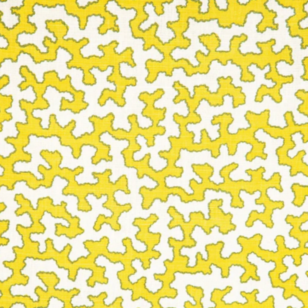 Sybil Colefax - Citron Squiggle - 65cm