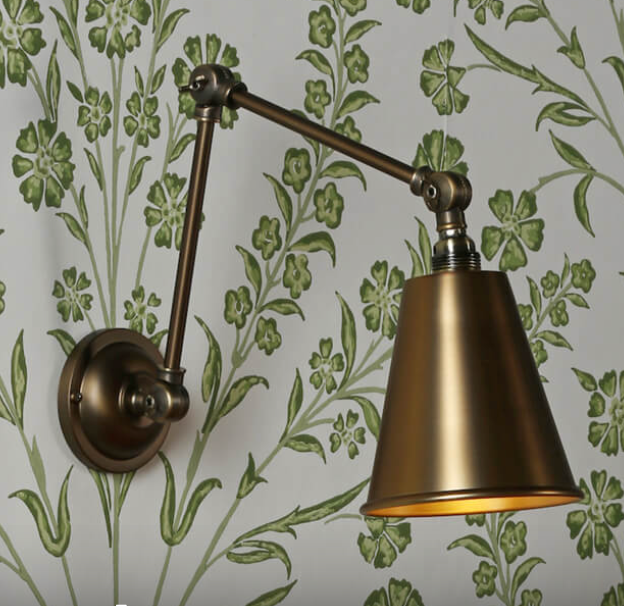 David Hunt - Antique Brass Wall Sconce