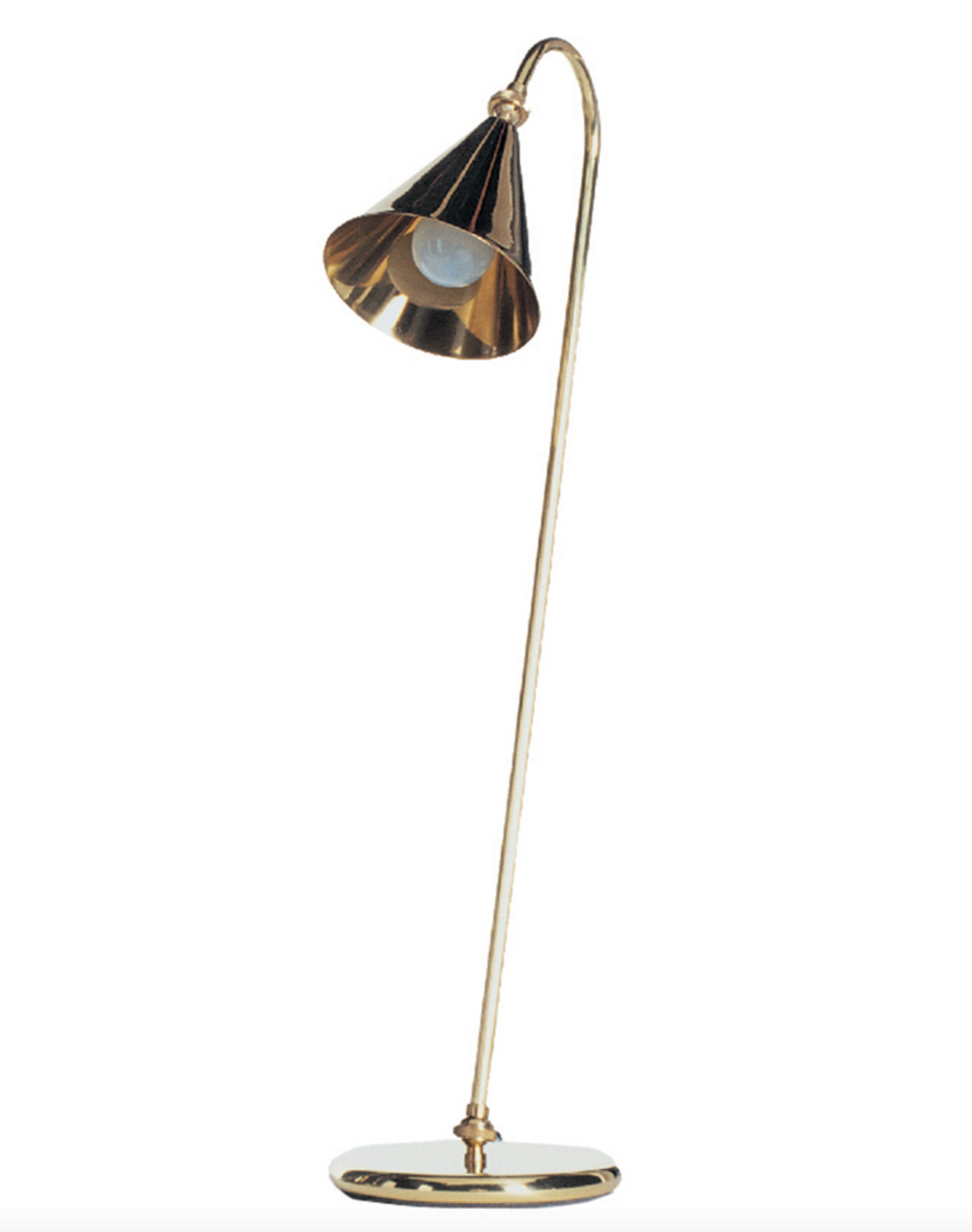 Paolo Moschino - Solid Brass Table Lamp - faulty base.